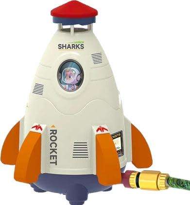 Water Sprinkler Fly Rocket Toy