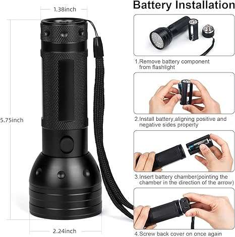 51 LED Black Light