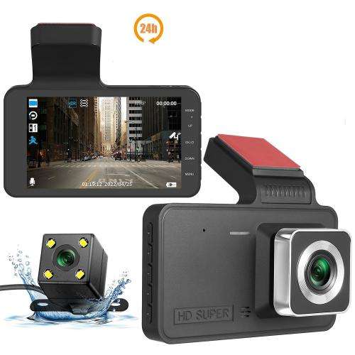 Dual Lens Car Blackbox DVR