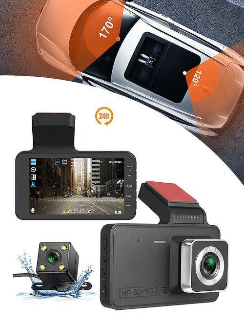 Dual Lens Car Blackbox DVR