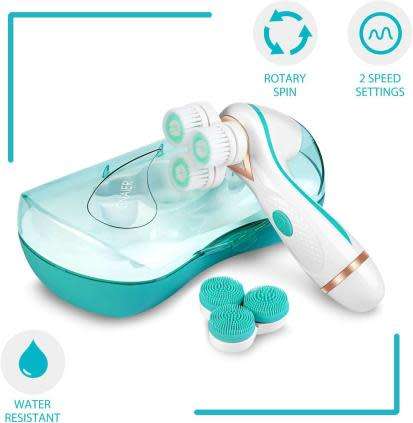 Cnaier Facial Cleansing Brush Kit