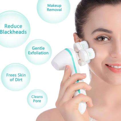 Cnaier Facial Cleansing Brush Kit