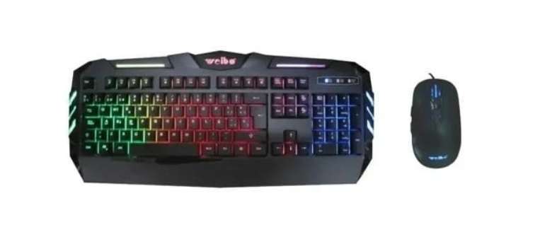 WB520 RGB Gaming Keyboard + Mouse Combo