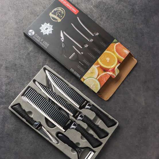 6PCS Kitchen Cutlery Set