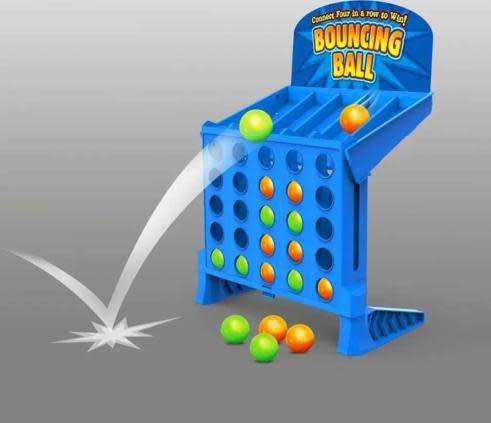 Connect 4 Bouncing Ball Game