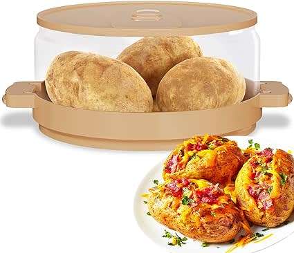 Delicious Potatoes Microwave Pot Cooker