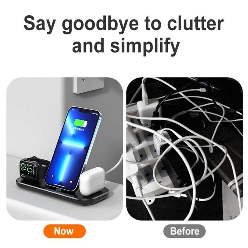 3 in 1 Wireless Iphone Charging