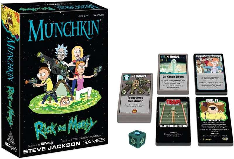 Rick & Morty Munchkin Card Game