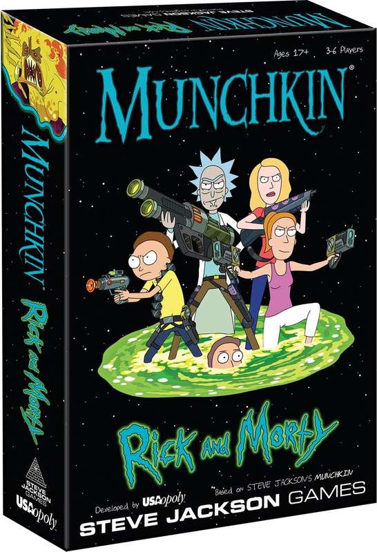 Rick & Morty Munchkin Card Game
