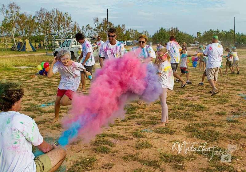 Single Confetti Colour Smoke