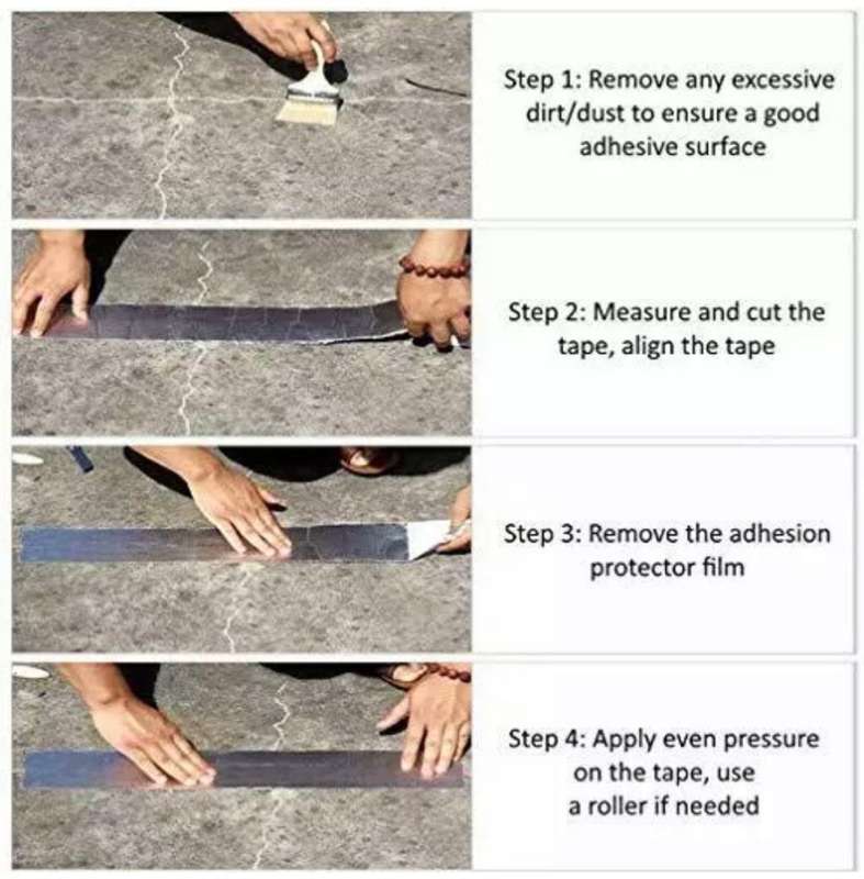 Waterproof Aluminium Butly Tape