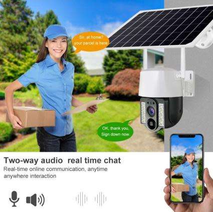 4G WiFi Solar Cam CA37