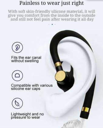 Ear hung Walkie Talkie
