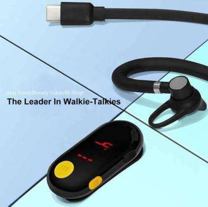 Ear hung Walkie Talkie
