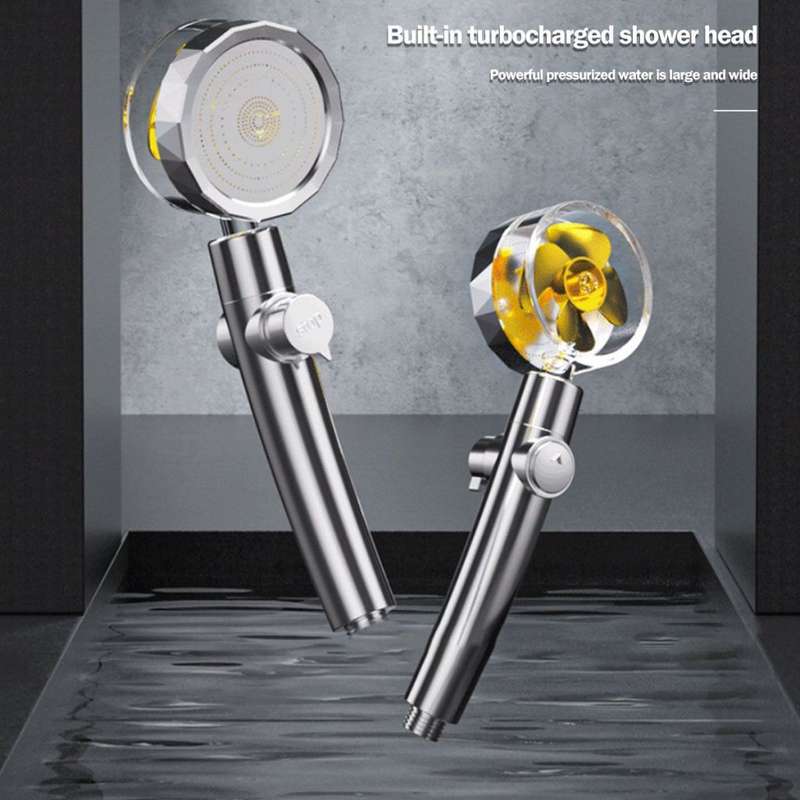 Turbo Charged Shower Head