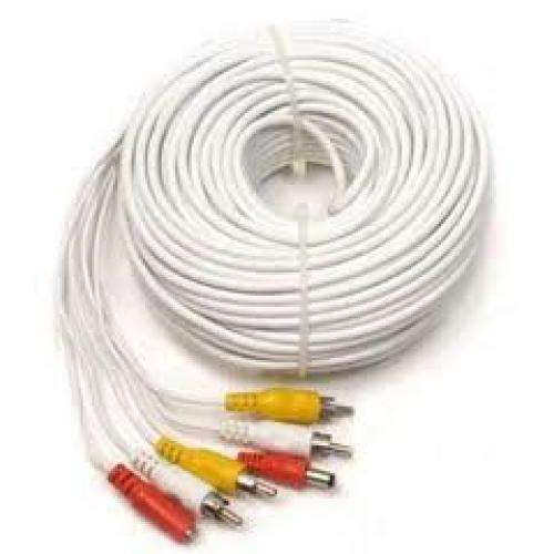 50M 3 in 1 CCTV CABLE - AUDIO , POWER & VIDEO