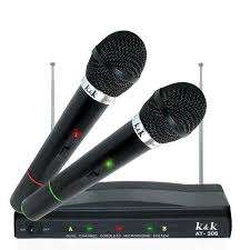 K & K WIRELESS MICROPHONE SET