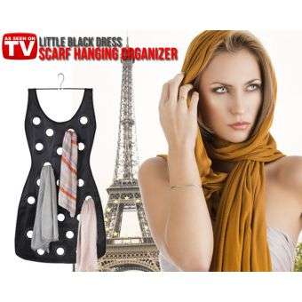 LITTLE BLACK DRESS - SCARF HANGER