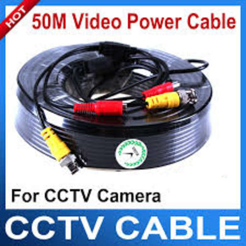 50M CCTV CABLE - RCA/BNC WITH POWER