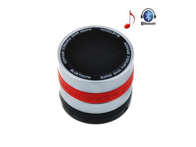 BLUETOOTH SUPERBASS PORTABLE SPEAKER WITH ROTARY VOLLUME CONTROL AND HANDSFREE CALL FUNCTION