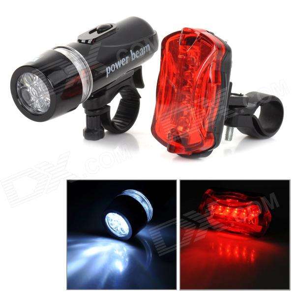 All-purpose bright Bike 5 led Warning Light with Bracket