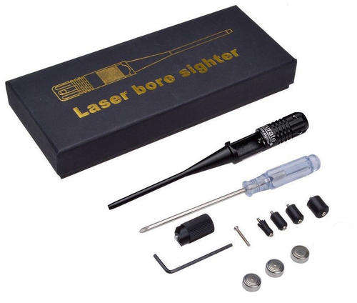 Red DOT Laser BoreSighter kit for .22 to .50 Caliber Rifles Handgun