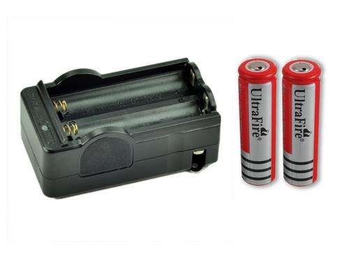 18650' DOUBLE BATTERY LI ION CHARGER