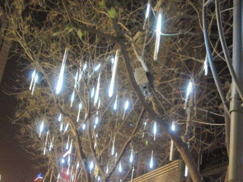 Meteor Shower Rain Tube String LED Lights