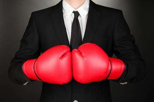12-oz Boxing Gloves Black or Red