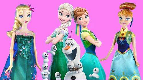 Frozen Fever Anna Elsa Fever Dolls Princess Elsa Anna Figure Toy Doll Joint Body Baby With Olaf Toy