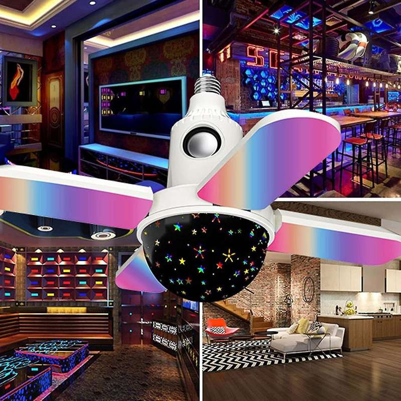 Starry Fan Light With Speaker