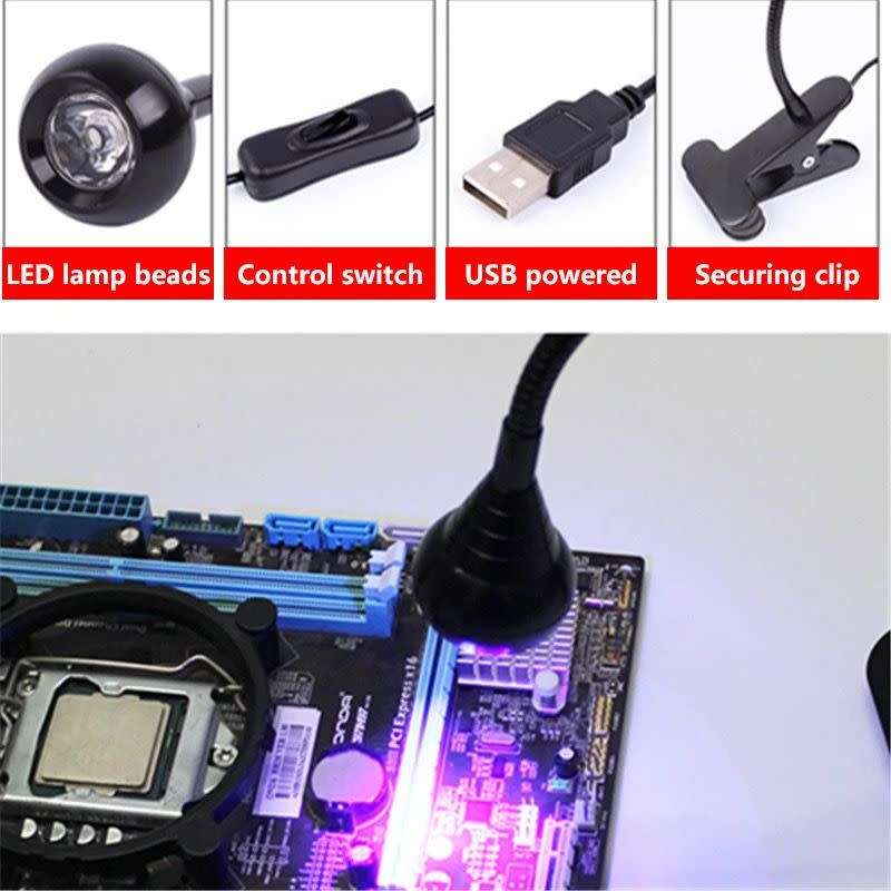 USB UV Clamp Light