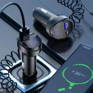3 in 1 Quick Charge car Charger
