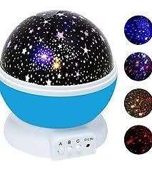 ROTATING STARRY MASTER NIGHT LIGHT PROJECTION LAMP
