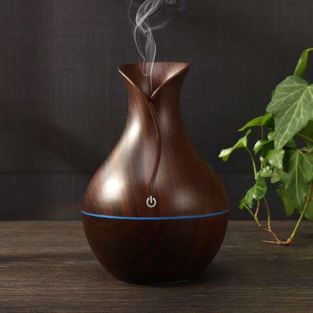 Dark Wood Coloured Ultra Sonic  Aroma Humidifier