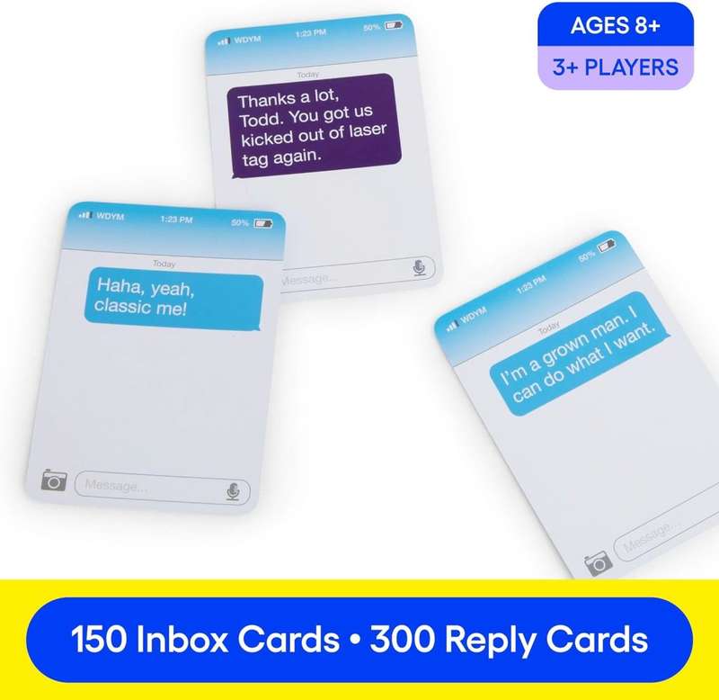 New Phone, Who Dis? Family Edition Card Game
