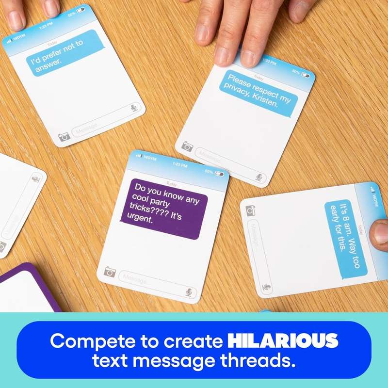 New Phone, Who Dis? Family Edition Card Game