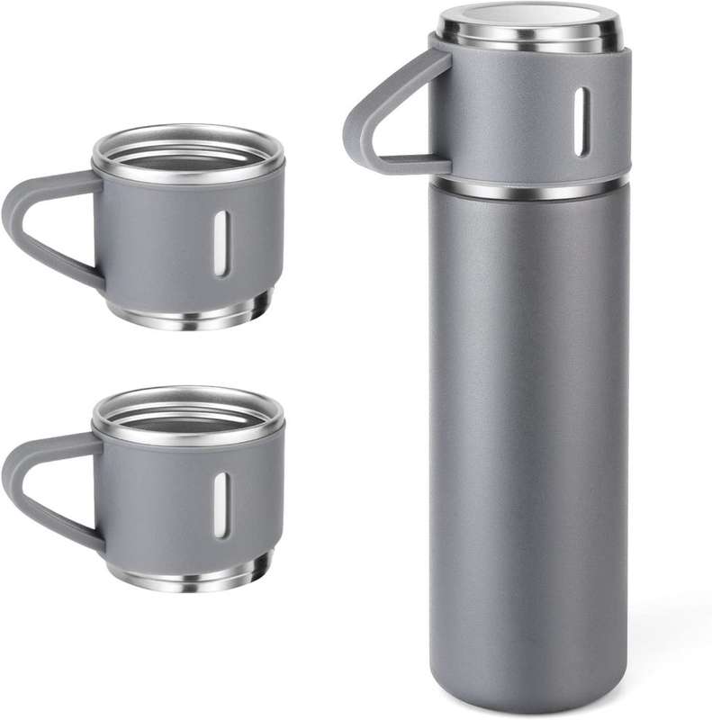 3 Piece Vacuum Flask Set