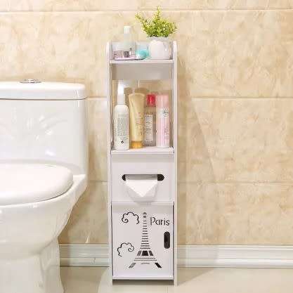 Eifel Tower Carving  Multi-Purpose Wooden Shelf Rack Organizer