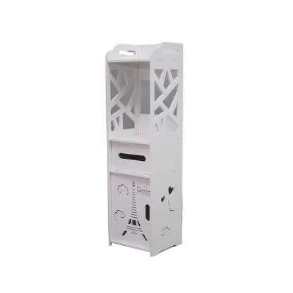 Eifel Tower Carving  Multi-Purpose Wooden Shelf Rack Organizer