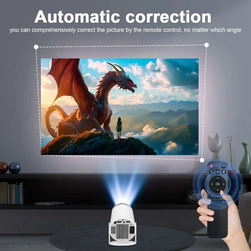 180 Degree Cylindrical Ultra HD Projector
