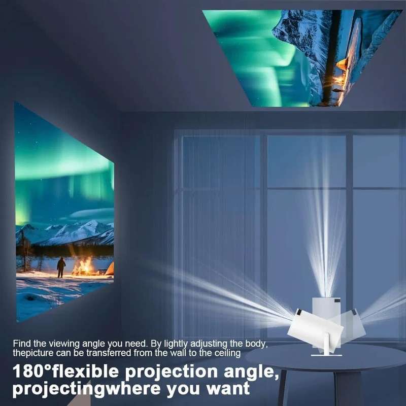 180 Degree Cylindrical Ultra HD Projector
