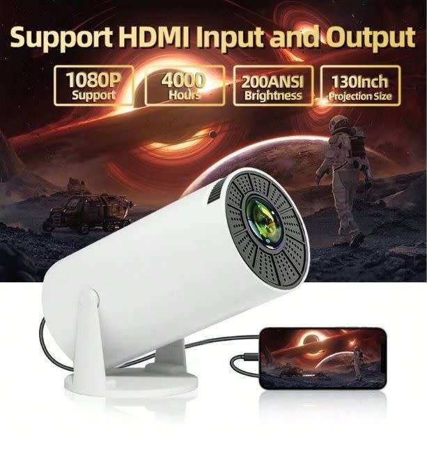 180 Degree Cylindrical Ultra HD Projector