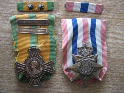 NETHERLANDS WWII. TWO WAR CROSSES FOR WAR SERVICE