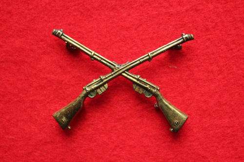 Rhodesian B S A P Marksman Arm badge