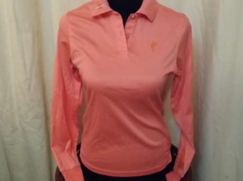 A ASHWORTH  PEACH COLOR LONG SLEEVE TOP