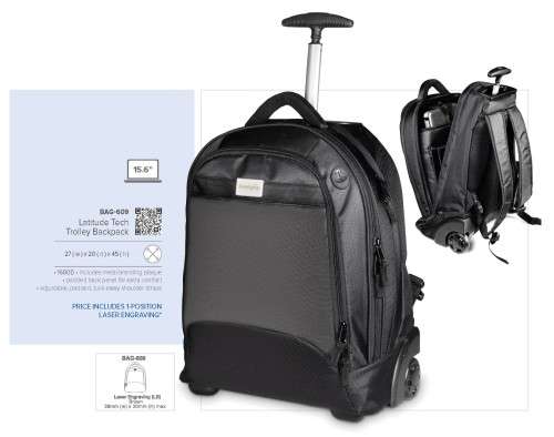 Latitude Trolley Backpack (BAG-609)