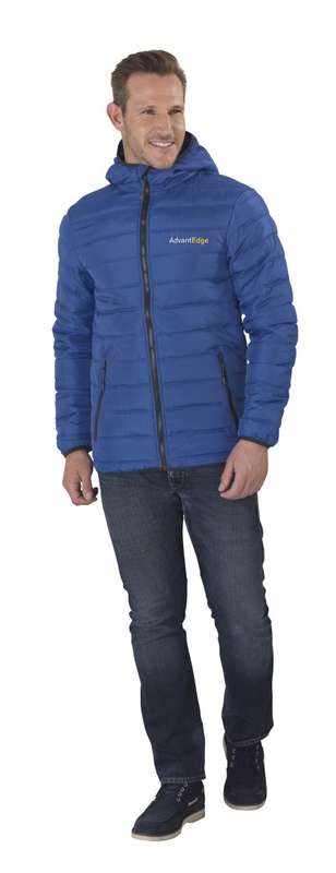 Elevate Mens Norquay Insulated Jacket - Blue (ELE-7306)
