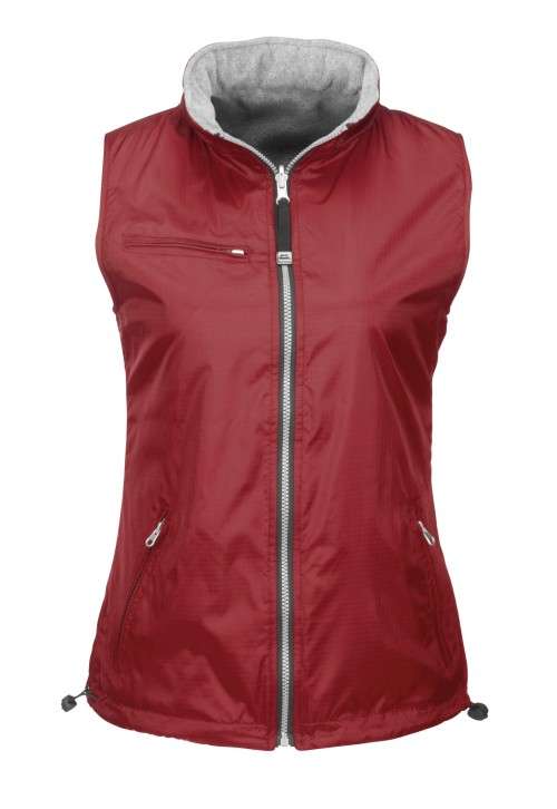 Slazenger Ladies Fusion/Reversible Bodywarmer - Red (SLAZ-7606)