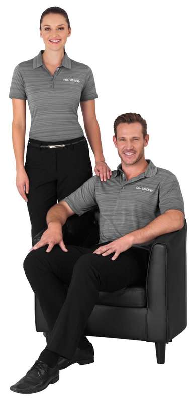Gary Player Ladies Astoria Golf Shirt - Grey (GP-7455)